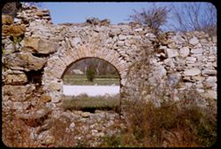 Another archway in ruins of Espada Mission near San Antonio