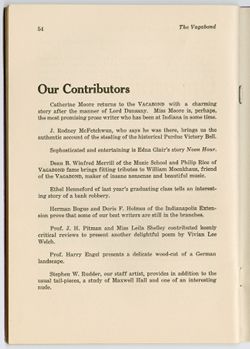 "Our Contributors"