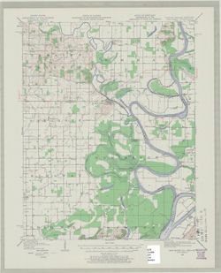 Illinois-Indiana-Kentucky, New Haven quadrangle [1966 reprint with vegetation]