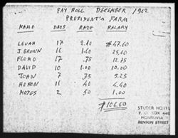 Totota Farm Invoices and Receipts, 1962