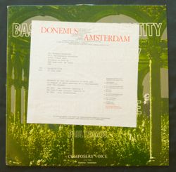 Bass Clarinet Identity  Donemus: Amsterdam, Netherlands