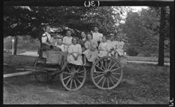 Maude's S.S. Class in wagon