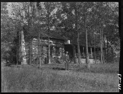 Exterior Millspaugh's cabin
