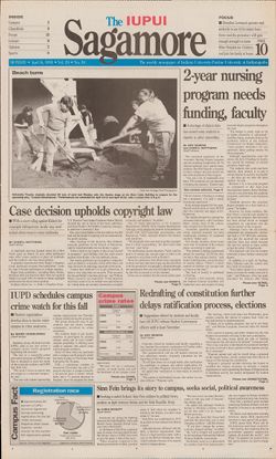 1991-04-08, The IUPUI Sagamore