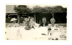 Peggy Howard and others at the Polo Club in Manila