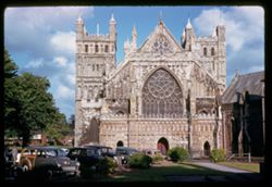Exeter Cathedral late after noon