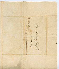 William C. Foster to Andrew Wylie, 22 May 1838
