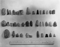 Sand Ridge Lithic artifacts