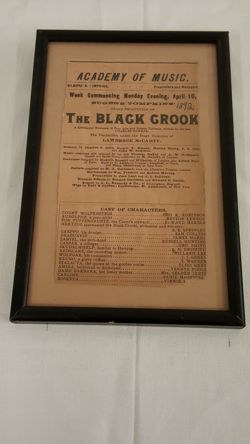 The Black Crook Program