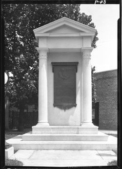 Monument to Fitch, steamboat inventor, Bardstown, Kentucky