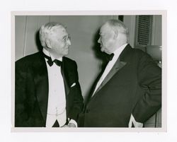 Bernard M. Baruch and Herbert Hoover