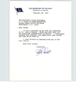 Correspondence, Feb 1994