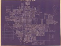 Bloomington lot map 1948