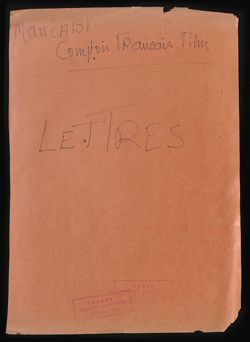 Correspondence, 1968-1974