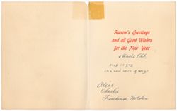 Special occasion cards sent to Phil Moore, undated
