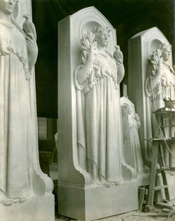 Statue for Indiana War Memorial, Indianapolis