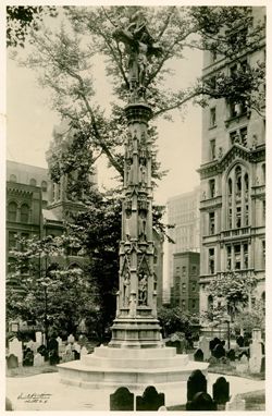 Trinity Church Yard - Astor Memorial