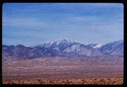 Old grey back Mt. San Gorgonio from so east 11,485 ft.
