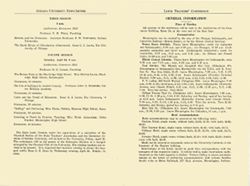"Program of Latin Teachers' Conference and Institute, Indiana University April 25 and 26, 1924" vol. XII, no. 4