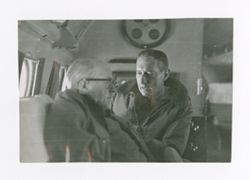 Roy Howard with man on plane 2