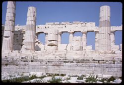 Parthenon Broken south wall