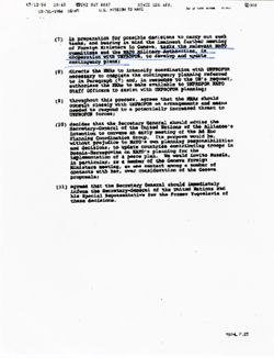 North Atlantic Council - Decisions on Bosnia-Herzegovina, Jul 11 1994