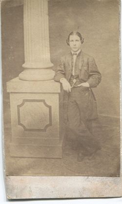 Unidentified young person