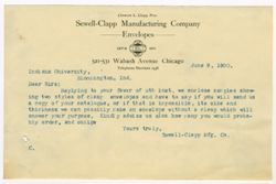 Swewell-Clapp Mfg. Company 1900