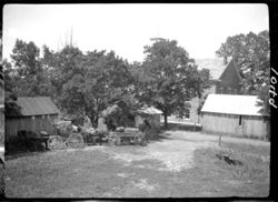 Court house and yard from jail steps