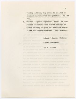 12a: Recommendations by the Section Committee on Libraries, M28 May 1968