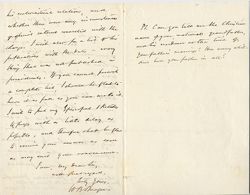 William B. Sprague to Andrew Wylie, Jr., 28 November 1857