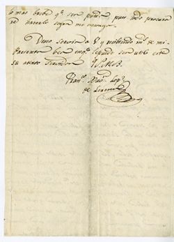 Fran[cis]co Xav[ie]r Lop[e]z de LERENA, Villarrạ, [Spain]. To Rafael de RODAS, [Aranjuez, Spain]., 1822 June 24