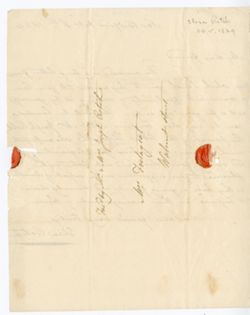 Eliza ROTCH, New Bedford, [Mass.]. To [Marie D.] FRETAGEOT, Walnut street, [Philadelphia]., 1824 Oct. 5