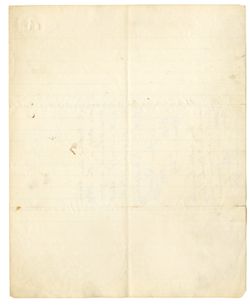 1866, Apr. 11 - Dalton, Thomas W., 82nd regt., New York Volunteers. Washington, D.C. To Collector of Customs, New York Harbor. Applying for a position.