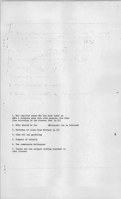 Kolahun Conference Report Part II, 8-23 January 1937