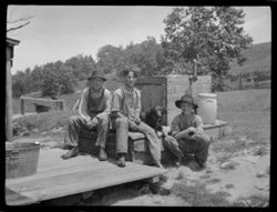 Group of boys, near Douglass