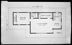 House plans and map--Elrod & Wininger