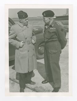 Roy Howard and Major General F. F. Washington