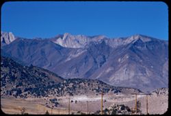 Sierra Nevadas from US 395 near Tom's Place
