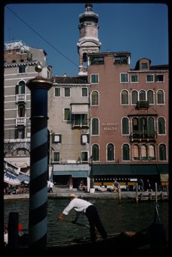Venice - Grand Canal near Rialto bridge