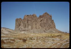 A natural rock castle near Table Mesa in N.W. New Mexico