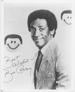 Autographed Bill Cosby portrait