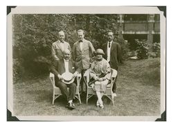 Roy W. and Peg Howard with acquaintances