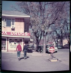Cox drugstore, with boys