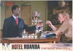Hotel Ruanda lobby card