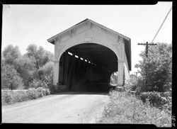 Bridge at village of Lewis Creek, Shelby County