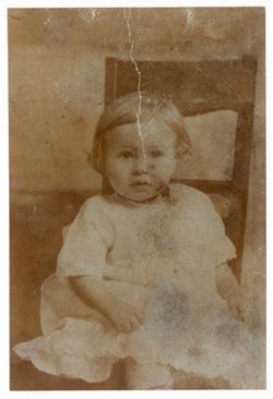 Coughlan as infant
