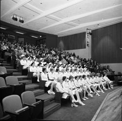 IU South Bend Dental Hygiene capping ceremony, 1973-01-15