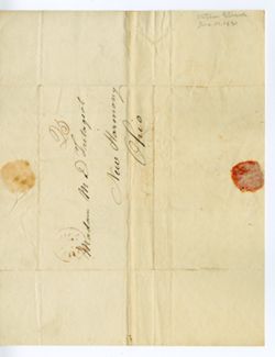 Roberts, J., Clerk Stephen Girard's Bank, [Philadelphia]. To Madame M[arie] D[uclos] Fretageot, New Harmony, Ohio [sic]., 1831 Jun. 17