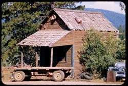 Old Wells Fargo office of Gold Rush days - Meadow Valley Plumas County.